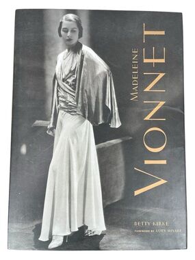 Madeleine Vionnet Betty Kirke Hardcover Fashion Design Book Issey Miyake 1998